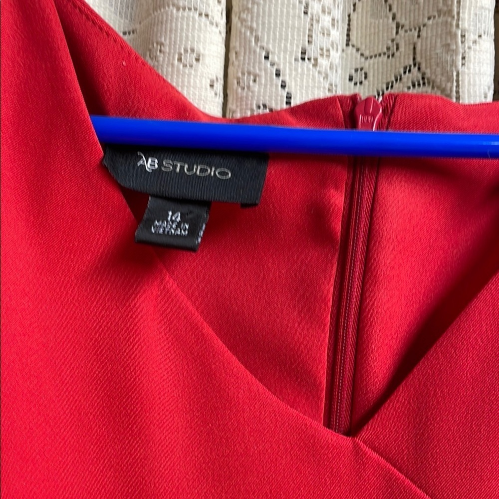AB Studio Red Women's Dress - Picture 2 of 6